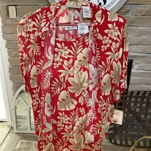 CLOSEOUT. KATHIE LEE COLLECTION NWT XL SIZE 16-18 DRESS JACKET ENSEMBLE